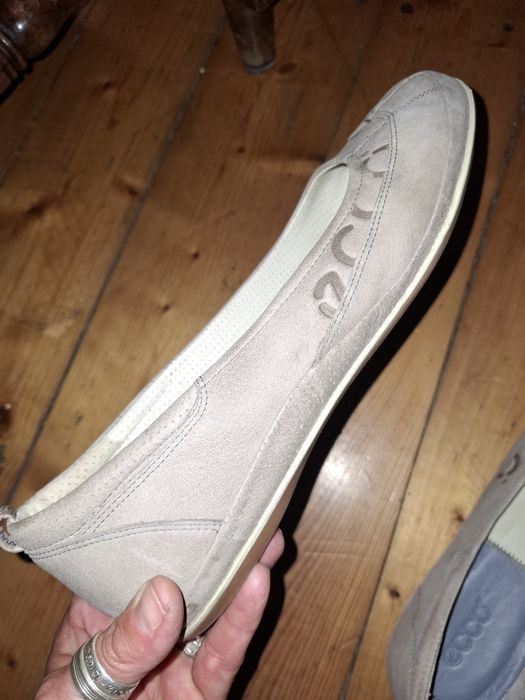 Ecco buty baleriny damskie skórzane 42