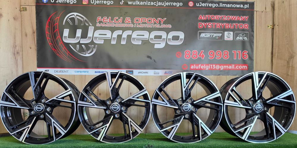 Nowe alufelgi NISSAN 18x5x114,3 - Juke Leaf, Pulsar, Qashqai,Townstar X-Trial