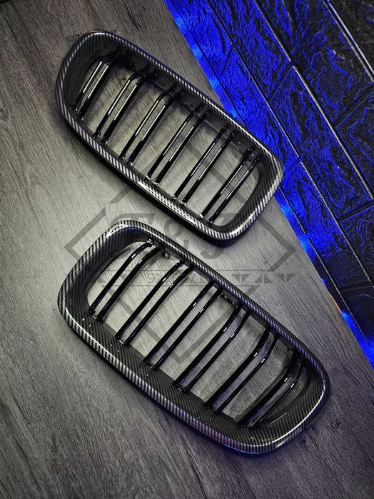 Grelhas BMW Carbono/Preto - F30 F31 F32 F33 F35 F36 F80 F82 F83
