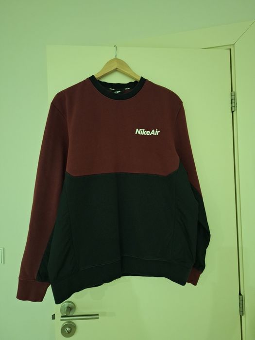 Bluza czarno - bordowa NIKE