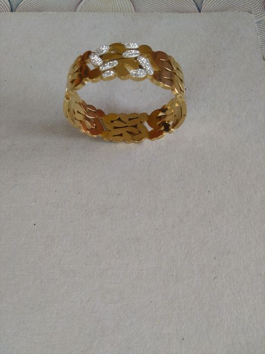 Bransoletka Złota Cyrkonie