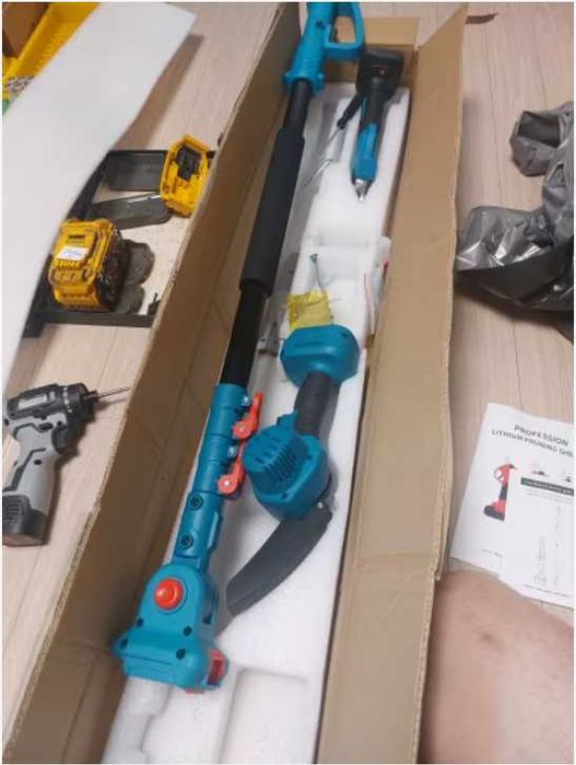 Tesouras e Serra com  haste telescópica (Extensão)