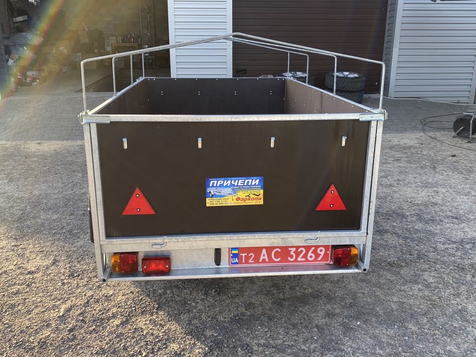 Новий ОЦИНКОВАНИЙ Легковий причіп Finland. В наявності!