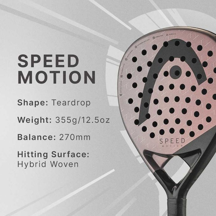 Ракетка для падел-теніса Head Speed Motion жіноча 2025 Бежевий