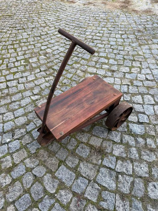 Carrinho Antigo Vintage Decoração (Oportunidade)