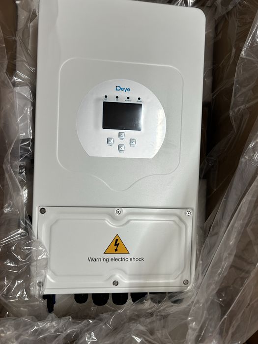 06.02  в наявності Deye SUN-6K-SG05LP1-EU-AM2-P +акб