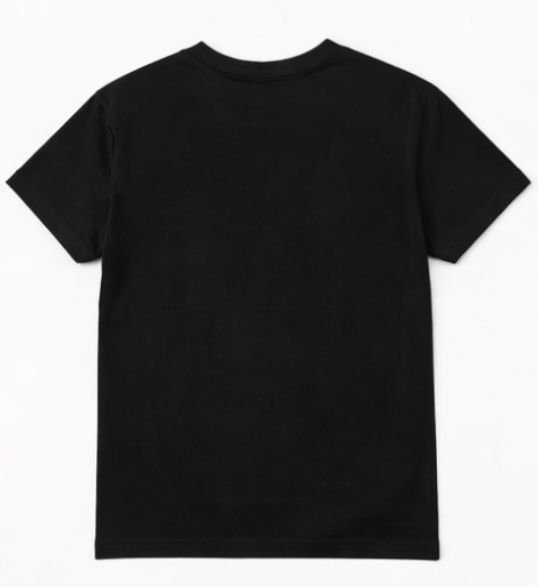 T-shirt preta Stone Island