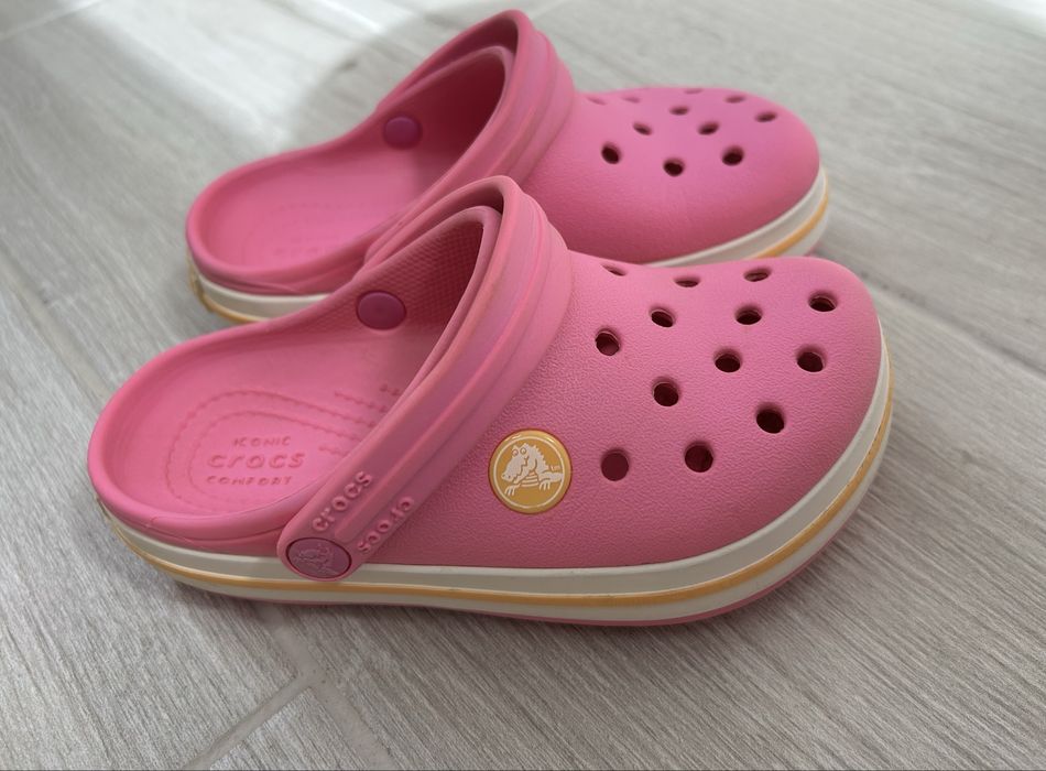 дитячі сабо Crocs Crocband Kids  для дівчинки