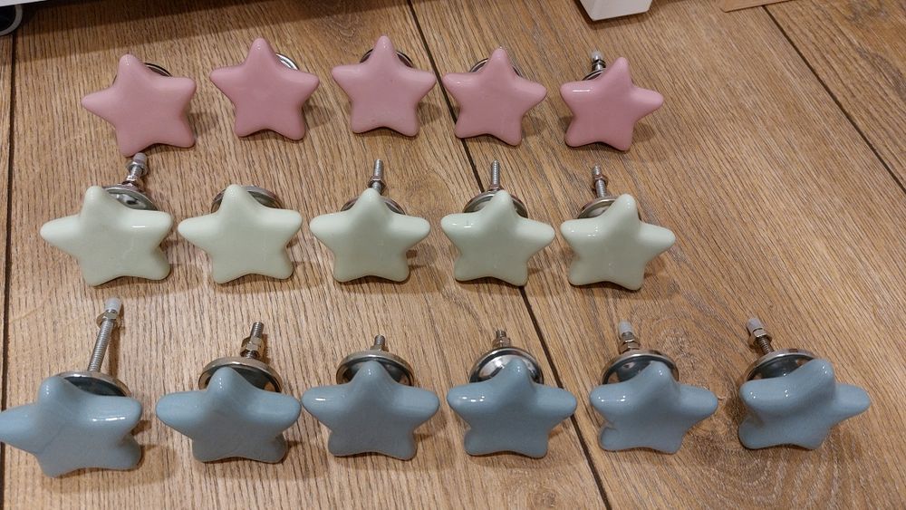 Uchwyt do mebli gwiazdka Regałka 20 szt.