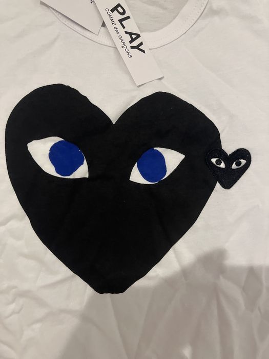 koszulka comme des garcons biala rozmiar M