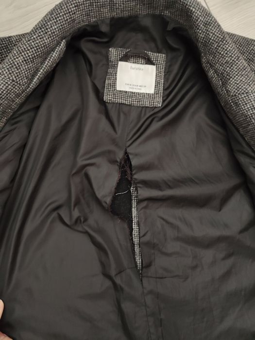 Płaszcz zimowy męski Bershka r.M