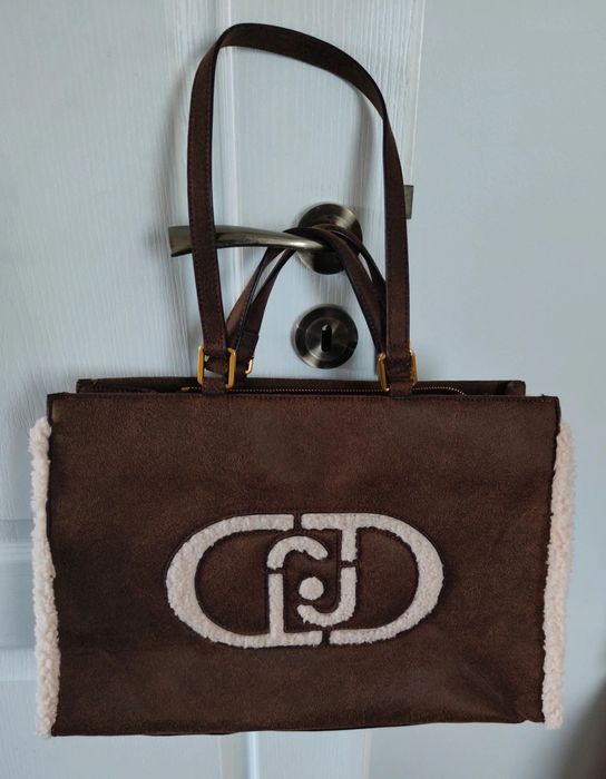 Torebka Liu Jo brązowa duża A4