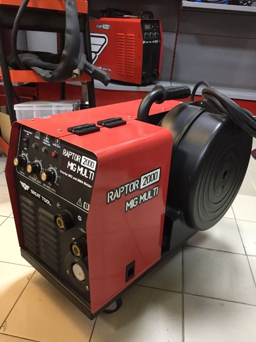 Maquina Soldar Great Tool Raptor 2000 MULTI MIG