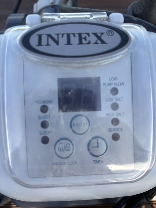 Doseador de sal novo para piscina  intex