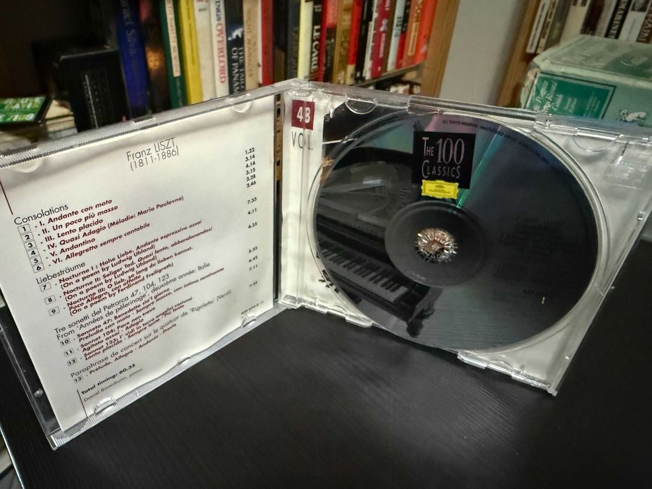 Liszt – Liebesträume, Consolations, Sonetti Del Petrarca  – Barenboim