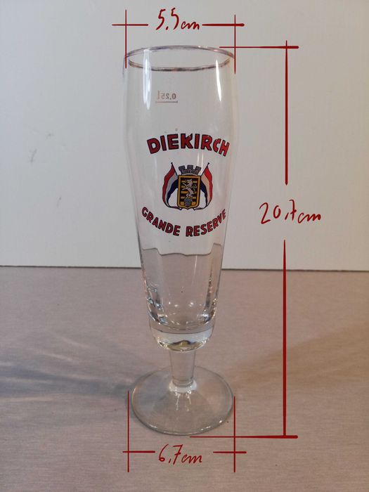 Copo de cerveja DIEKIRCH Grand Reserve 0,25 L