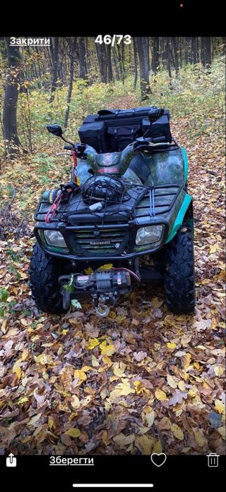 Квадроцикл. Kawasaki. BruteForse650(KVF650A)