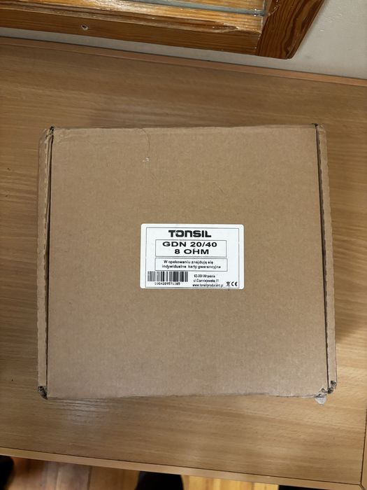 2 Głośniki TONSIL 8 ohm