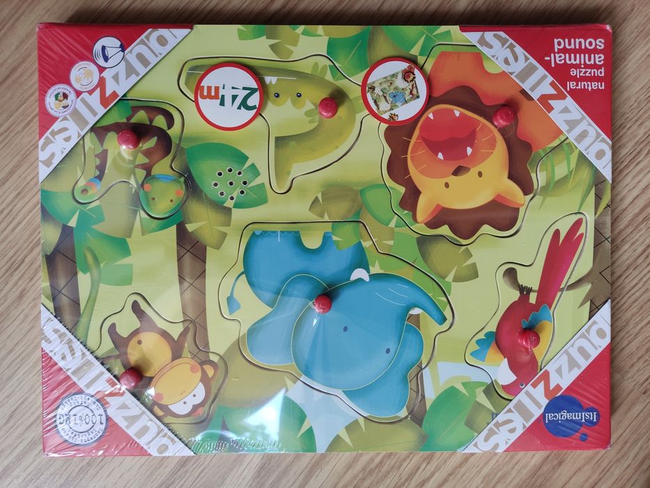 Puzzle som dos animais