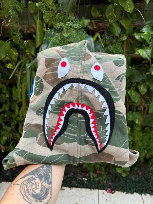 BAPE Cammo Hoodie Casaco Moletom