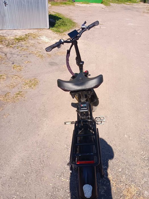 Rower elektryczny składany