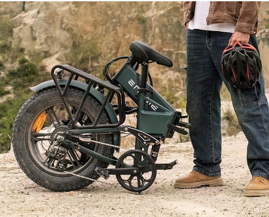 Bicicleta Elétrica Fatbike BTT Engwe, como nova 400 km