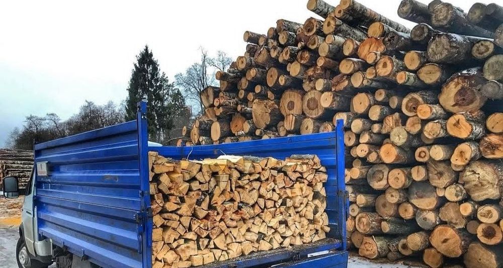 Дрова дуб акація якісно складені без посередників. 3-8-10-19.5 м3