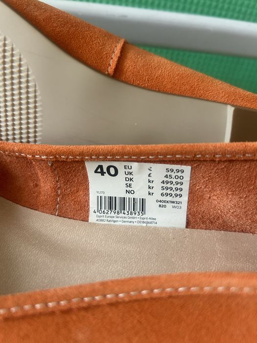 Esprit Нові  балетки (в коробці) р.40