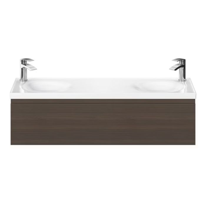Umywalka meblowa GoodHome Kentia 120 cm biała