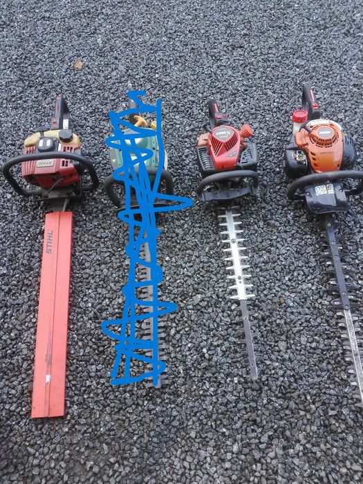 nożyce spalinowe do żywopłotu TANAKA , STIHL , ECHO