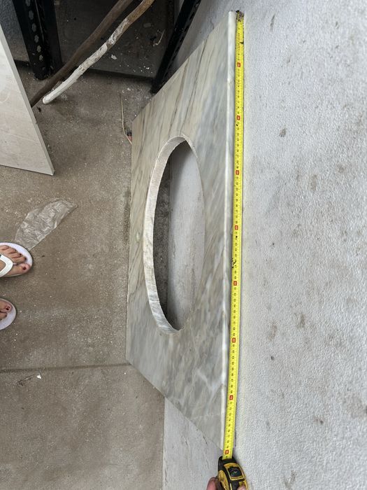 Pedra mármore de lavatório