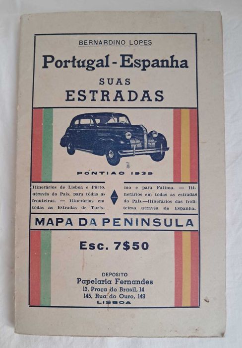 Livro 'Portugal - Espanha, Suas Estradas'