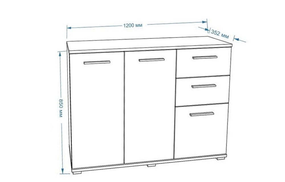 Комод для спальні