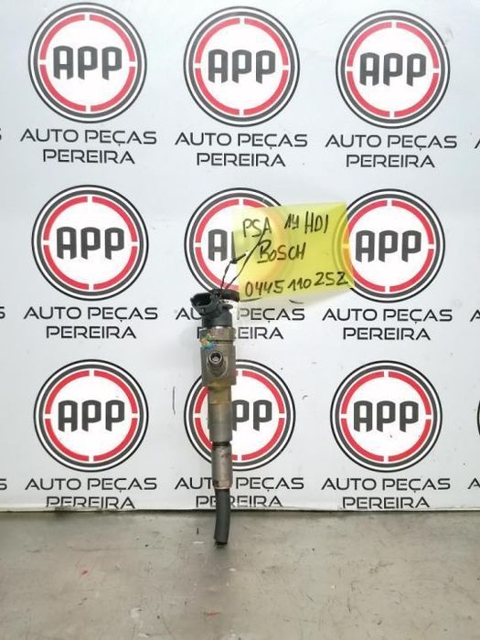Injetores PSA 1.4 HDI BOSCH, 2009, referência 0445110252.