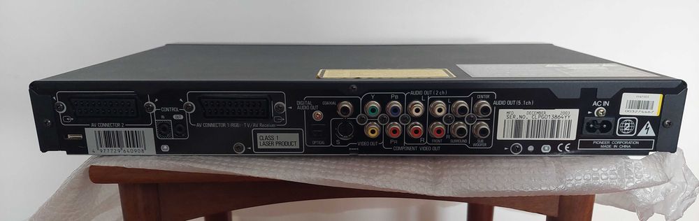 Leitor DVD Pioneer DV-565A-k