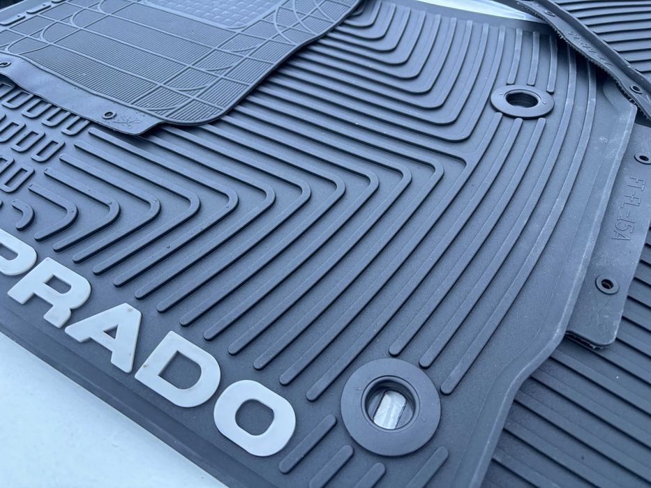 TOYOTA LAND CRUISER PRADO-150 Оригинальные резиновые Коврики JAPAN