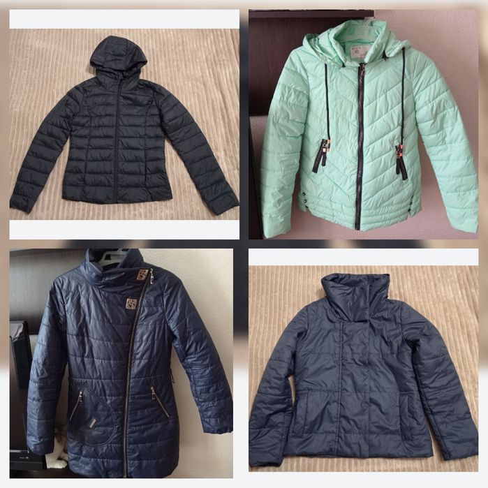 ЧОТИРИ куртки S-M/підліток за ціною однієї !
