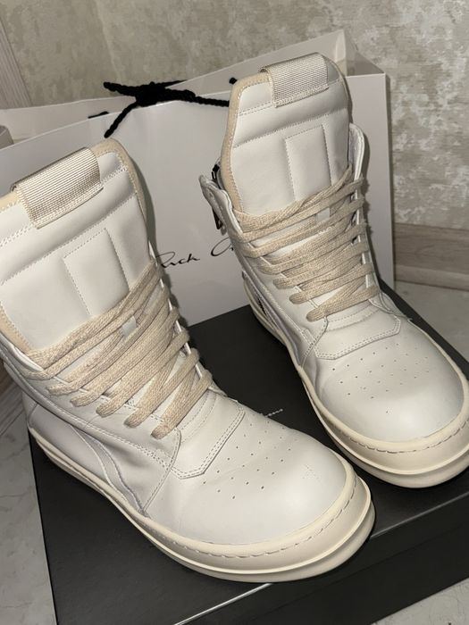 Rick Owens Geobasket White 39sz