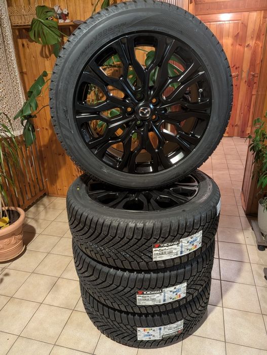 Oryginalne koła zimowe 20" czarny mat Mazda cx-60/cx-80