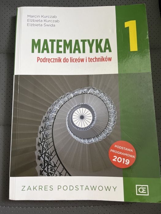 Podręcznik do matematyki klasa 1 liceum/technikum