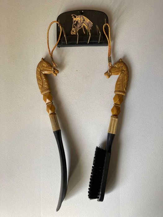 Kit de Calçado: Escova + Calçadeira