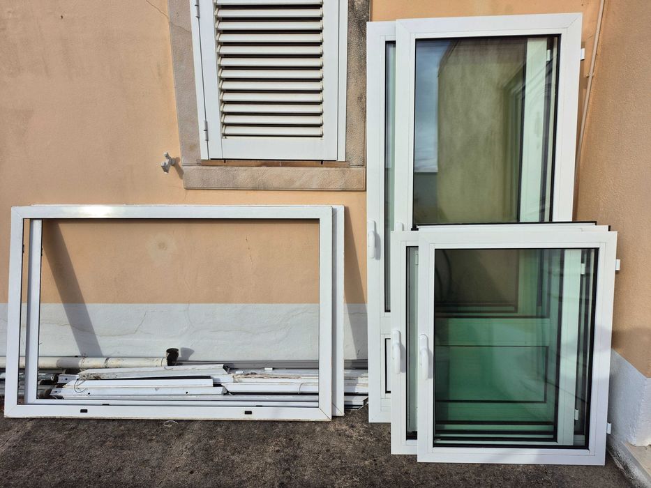 Janelas e portas duplas, vidro duplo