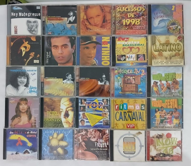 Lote CDS Musicas Brazileiras e Portuguesas