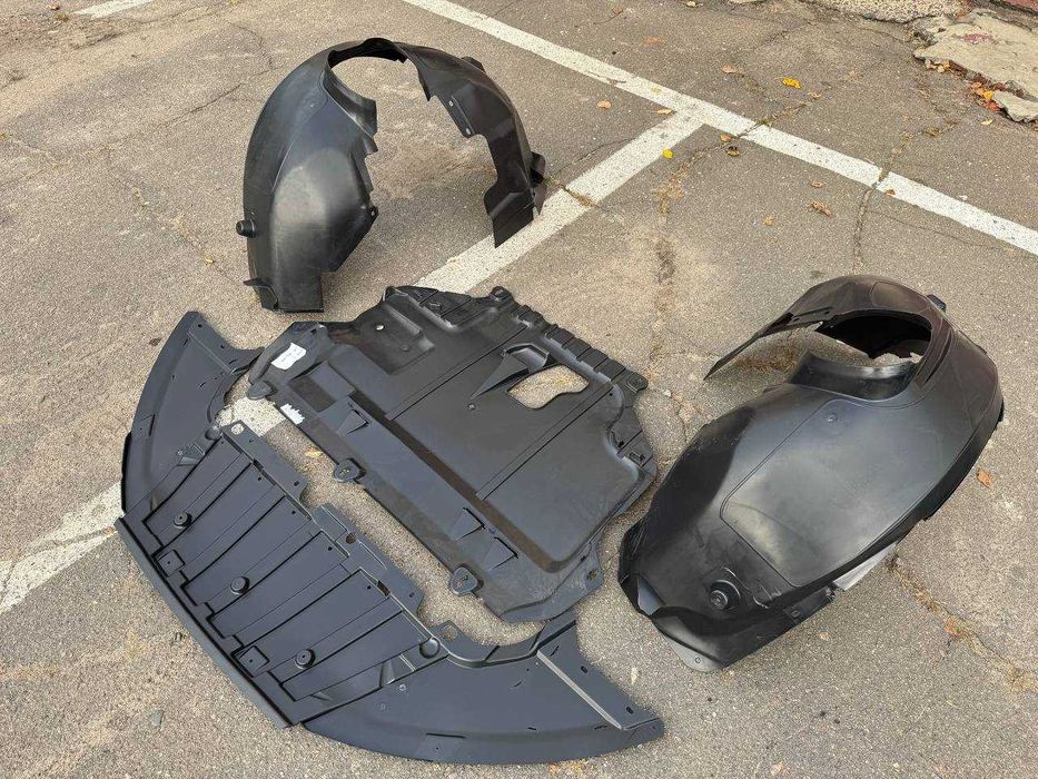 Ford Focus 11-17 захист бампера пильник спойлер защита мотора