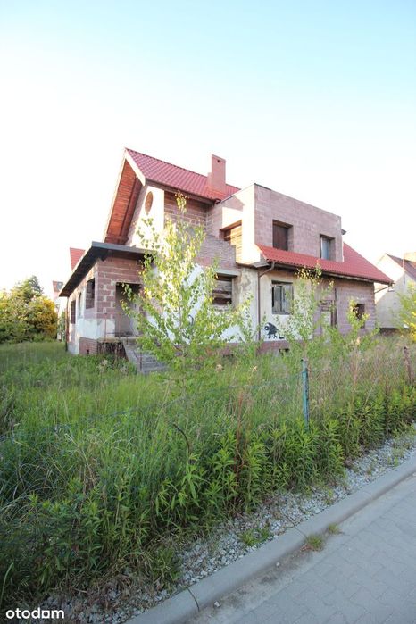 Długołęka,ul.Broniewskiego,mpzp,zabudowa jednorodzinna,dom-stan surowy - Widok 2