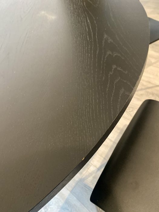 Okragly STÓŁ do jadalni na jednej nodze