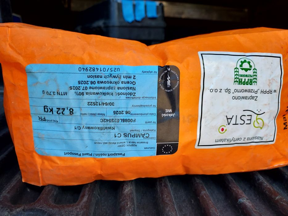 Rzepak ozimy kwalifikowany