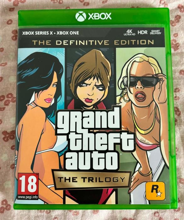 Gra Xbox ONE GTA The Definitive Edition 3 w 1 ideał