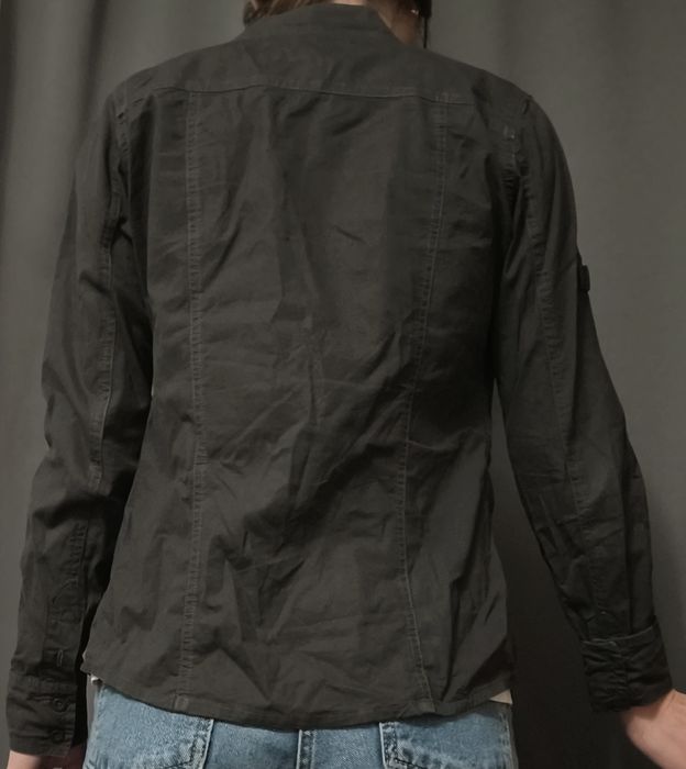 Рубашка женская милитари черная Eight2Nine р-р XS-S