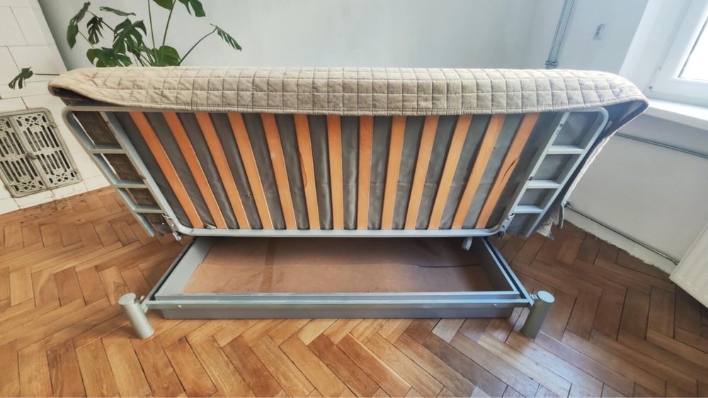 Bedingen ikea kanapa wersalka stelaz z pokrowcem rozkladana